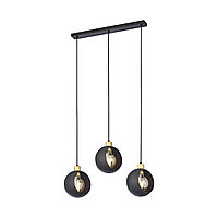 Corp de iluminat suspendat ADVITI Jala 3p AD-LD-6226BE27M, E27, maxim 3 x 15W, negru