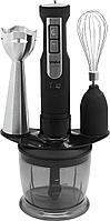 Set blender 3 in 1 Vivax HBS-500X, 500W, 0.6l, 2 viteze, Turbo, lama otel inoxidabil, maner detasabil, tel,