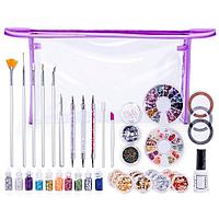 Set accesorii pentru unghii RIO NULT2, 43 piese
