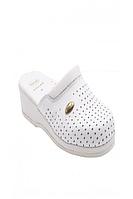 Saboti medicali Scholl Clog Back Guard, ALB