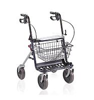 Rolator din otel cu 4 roti, sezut si cos - RP689