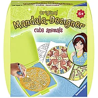 SET DE CREATIE MINI MANDALA CU ANIMALE - RAVENSBURGER (RVSAC29766)