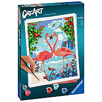 PICTURA PE NUMERE - FLAMINGO 2 - RAVENSBURGER (RVSPBN28991)