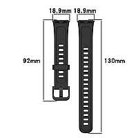 Bratara schimb pentru Huawei Band 8 neagra