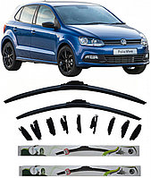 Set 2 stergatoare MultiAdapter 60cm/40cm compatibile cu Volkswagen POLO VIVO Hatchback (6S1, 6S3) (2010-2017)
