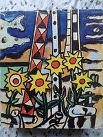 LEGER (CU DEDICATIA AUTORULUI CATRE PICTORUL VAL GHEORGHIU)-MIRCEA DEAC