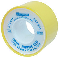 Banda Teflon pt Gaz Tecnogas - Lungime banda 12 m Latime banda 25 mm Grosime banda 0.1 mm