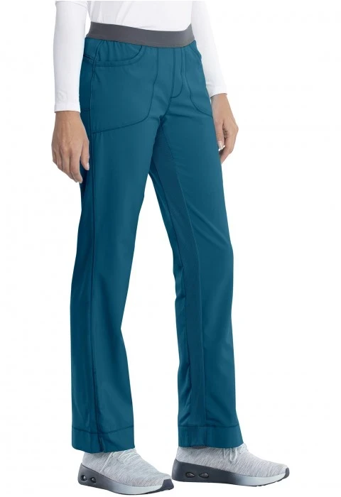 Pantaloni antimicrobieni Infinity cu talie joasa Carribean Blue - foto 5 - id-p90723691