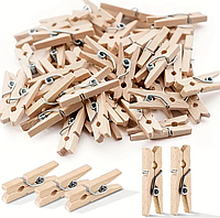 Set 50 clestisori din lemn, creatii decorative, 25 mm