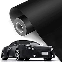 Folie auto pentru colantare integrala, Termoplastica, cu tehnologie "BUBBLE FREE", culoare Negru, finisaj Mat,