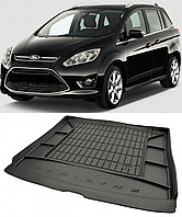 Ford Grand C-Max II Van din 11.2010 - 06.2019, Tavita Pentru Portbagaj Lux Premium Dedicata, Rand 3 Culcat *1
