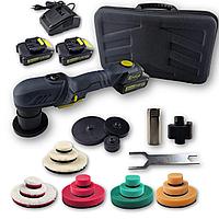 Set masina polish cu acumulator orbitala TITAN TDA1212B