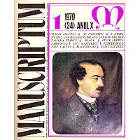 Colectiv - Manuscriptum - 1-4/1979 (34-37) Anul X - - 136520