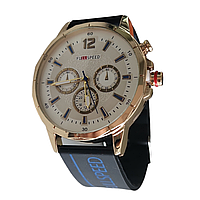 Ceas casual barbatesc, bratara din silicon, display analog, mecanism quartz, inchidere cu catarama