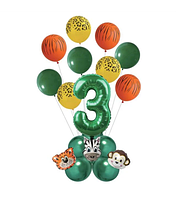Set Baloane din Folie Jungla Nr.3 - 20 buc