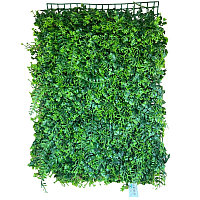 Gard verde decorativ, frunze artificiale, panou 40x60 cm