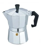 Espressor cafea manual din aluminiu Bohmann, pentru aragaz, capacitate 6 cesti
