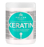 Masca pentru par cu keratina si proteina din lapte, Kallos, 1000 ml