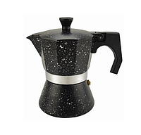 Espressor cafea din aluminiu Bohman, 450ml, negru, inductie capacitate maxima: 9 cupe