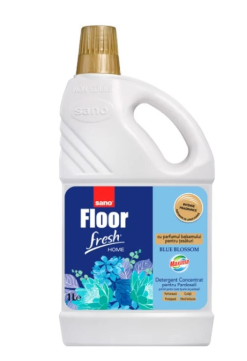 Detergent Concentrat de Pardoseli Sano Floor Fresh Blue Blossom, 1 l - foto 1 - id-p90743012