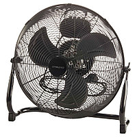 Ventilator de podea, negru, palete aluminiu, 60W, Ambianco