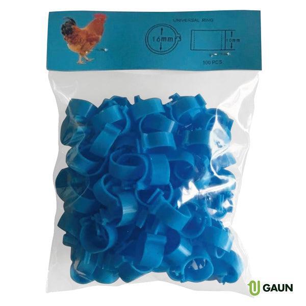 Inele pentru gaini 16 mm 100 buc - foto 1 - id-p90754841