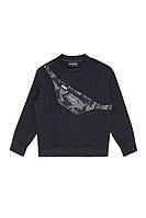 Bluza copii Emporio Armani 6K4M90 Bleumarin, 116 CM, 6 ani