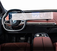 Folie BMW iX 2021+, Duragon, protectie Display Navigatie si Ceasuri Bord, din silicon