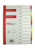 Index carton Ian-Dec EVOffice