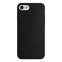 Husa de protectie NEXT ONE pentru iPhone SE2 (2020) si iPhone SE3 (2022), Silicon - Negru