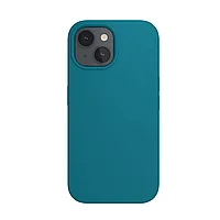 Husa de protectie din silicon NEXT ONE compatibila MagSafe pentru iPhone 13 Mini (2021), Verde