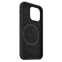 Husa de protectie din silicon NEXT ONE compatibila MagSafe pentru iPhone 14 Pro Max (2022), Negru