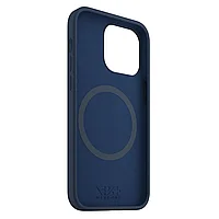Husa de protectie din silicon NEXT ONE compatibila MagSafe pentru iPhone 14 Pro Max (2022), Royal Blue