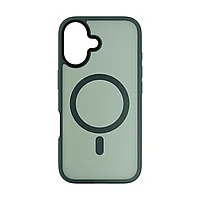 Husa protectie pentru iPhone 16 NEXT ONE Verde Mist Shield compatibila MagSafe