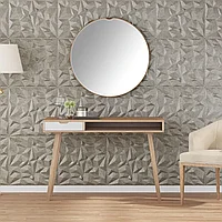 Panouri de perete 12 buc. Beton 50x50 cm XPS 3 m² ametist