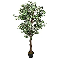 Arbore ficus artificial 1008 de frunze 180 cm verde