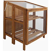 Esschert Design Seră, lemn de esență tare, mică, GT32