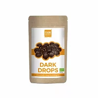 Dark Drops Ciocolată neagră vegană ECO, 90g, Rawboost