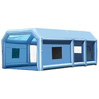 Cabina de vopsit, gonflabila, 2 x suflante, 480/750W, dimensiune exterioara 7 x 4 x 2.75 m