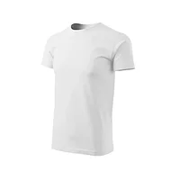 Tricou pentru bărbaţi BASIC129 - Alb, L