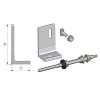 SET CLEMA L PT.ACOPERIS CU BOLT M8 25 BK77786