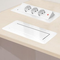 Distribuitor alb, basculant, pentru birou