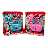 Set pentru Fetite cu Bagheta Magica si Poseta, Magic Wand, 24.5Ã 21.5cm, +3ani,