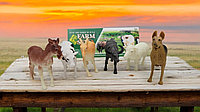 Set 6 animale domestice, diverse modele, 28Ã 20cm, multicolor, +3ani, en-gros