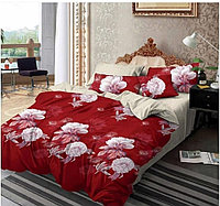 Lenjerie de Pat Finet, 6 Piese, Model cu Floricele, Super Elegant Pucioasa