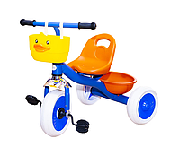 Tricicleta Go Kart S-OMQ185 Ratusca, cu pedale, cosulet, pentru copii, 2-4 ani, culoare multicolor