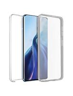 Husa 360° pentru Huawei P Smart 2019, Full Cover (Front+Back), TPU+PC, GRAY / CLEAR