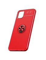 Husa Focus Ring pentru iPhone 8 / 7 / SE3 / SE2, silicon cu inel, Stand, TPU, RED