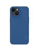 Husa Nillkin pentru iPhone 15 Plus, Frosted Series, PVC, BLUE