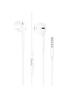 Hoco (M101) Casti cu Fir, In Ear, 3.5mm, 1.2m, Mic & Volume Key, HiFI, WHITE